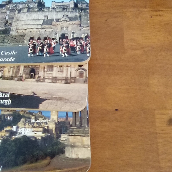 Vintage Scotland Souvenir Coaster Set - Picture 12 of 12